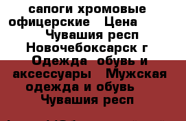 сапоги хромовые  офицерские › Цена ­ 4 000 - Чувашия респ., Новочебоксарск г. Одежда, обувь и аксессуары » Мужская одежда и обувь   . Чувашия респ.